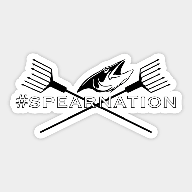 #spearnation Sticker by Cold Water Outfitters